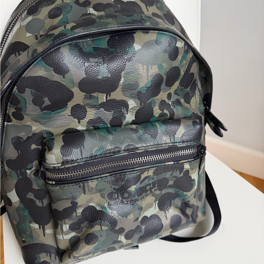 Coach Charter Backpack - Camo Print